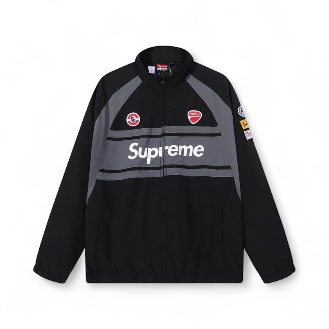 【最安値】Supreme x Ducati Track Jacket Black Supreme Ducati Track Jacket Black | eBay