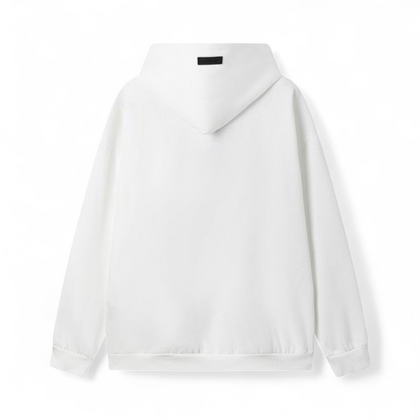 Fear Of God Essential Fleece Hoodie White