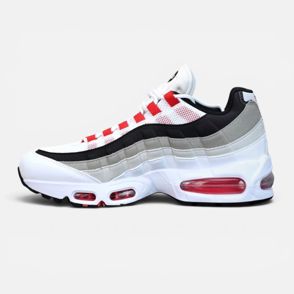 Nike Air Max 95 OG “White University Big Bubble Comet Red”