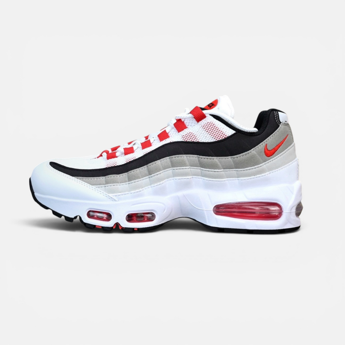 Nike Air Max 95 OG “White University Big Bubble Comet Red”