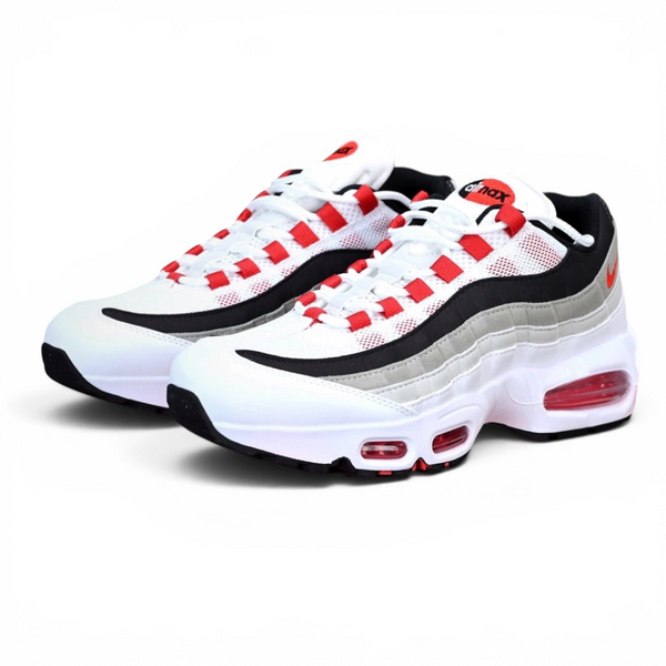 Nike Air Max 95 OG “White University Big Bubble Comet Red”