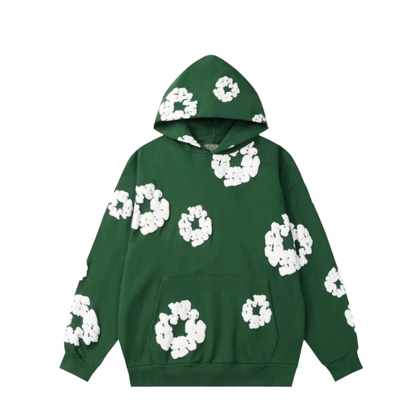 Denim Tears The Cotton Wreath “Green” Hoodie