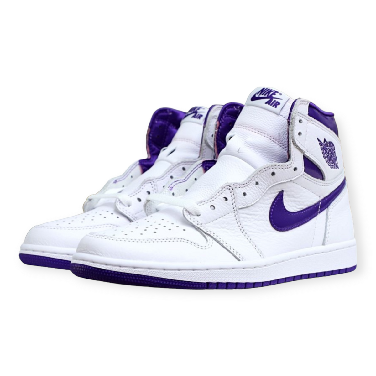 Air Jordan 1 Retro High OG “White Purple” Women's