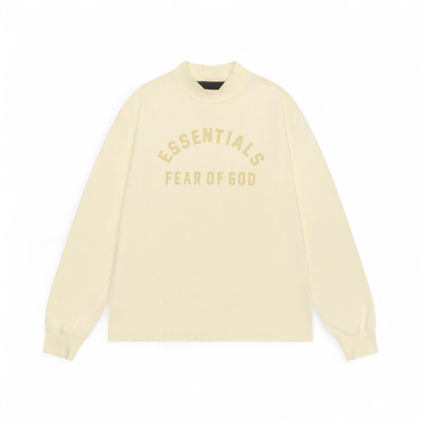 Buy Fear Of God Essential Long Sleeve Sweatshirt “Caramel Yellow”