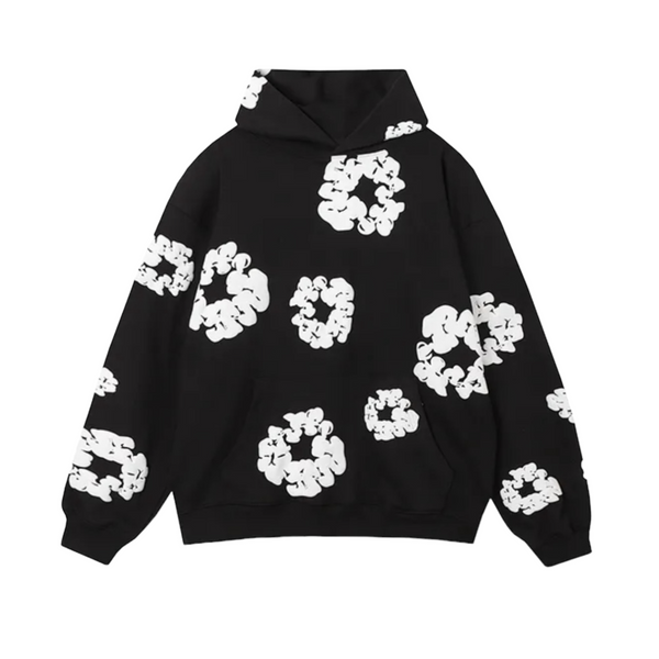 Denim Tears The Cotton Wreath “Black” Hoodie