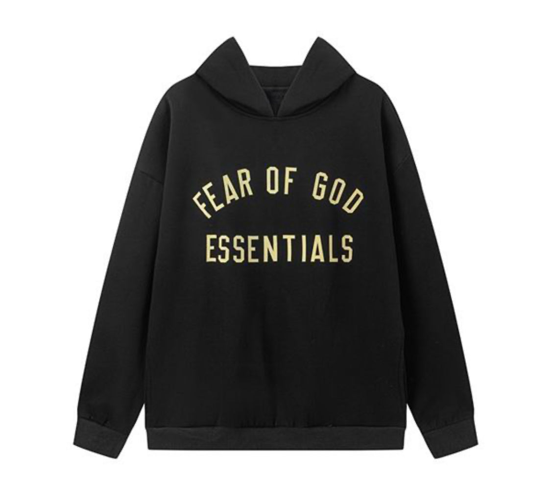 Fear Of God Essential Fleece II “Hoodie Black Men’s”