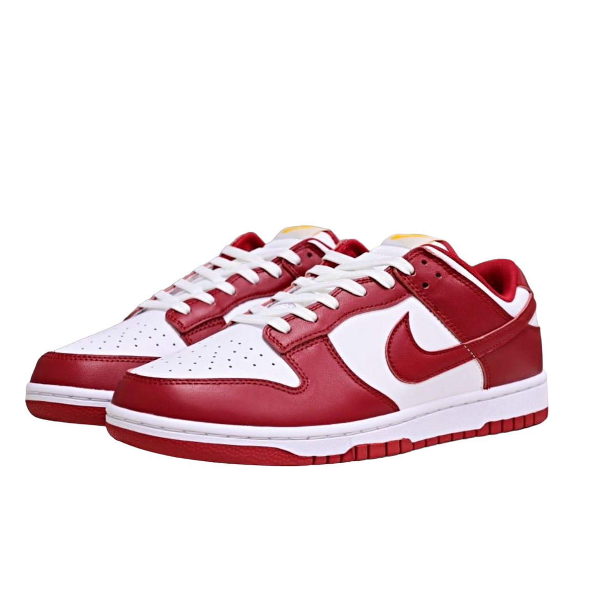 Women's Dunk Low “Gym Red White”