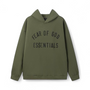 Fear Of God Essential Fleece Hoodie Military