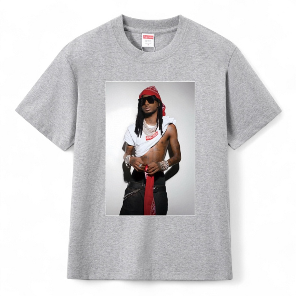 Supreme x Playboi Carti T-Shirt ‘Grey’