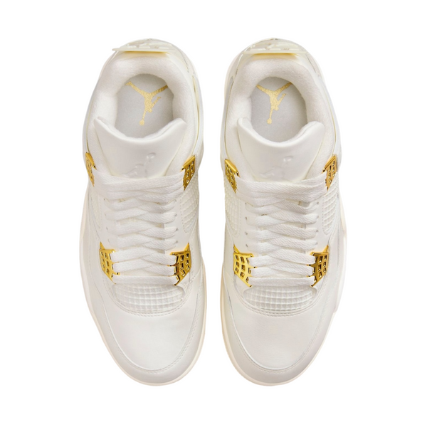 Wmns Air Jordan 4 Retro “Metallic Gold”